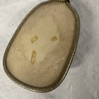 As Is   vintage Vanity  Hair Brush Gold Color  Nylon Bristles  10    Long  Antique