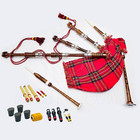 Great Highland Scottish Bagpipe Royal Stewart Tartan 100  Playable W free Bag