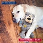 Kong Wild Knots Bears - Durable Dog Toys With Internal Knotted Ropes And Minimal