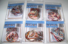 Lot Of 6 Mill Hill Snow Fun Glass Bead X Stitch Charmed Ornament Kits Dated 2021