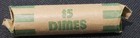 1964-d Roll 90  Silver Dimes - Roll Of 50 Coins -  5 Face Value