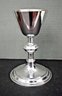 Vintage Antique English Chalice  Cup Sterling Silver  7  Ht   ah709 