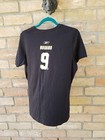 Reebok Mike Modano Dallas Stars  9 Nhl Black Cotton Tshirt Xl Hockey Short Slv