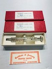  2   Vintage 1961 Civil Defense 2cc Glass Syringes Military Propper Trophy Nos
