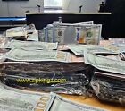  100pcs Money Prop Mylar Bags  Candy Bags  Resealable   3 5 G- 7 G  