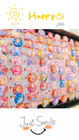 150pcs Wholesale Mixed Cute Princess Kids Resin Shiny Rings Party Gift Jewelry
