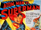 Atom Man Vs Superman  1950  - Chapter One - 27 x41  - Rare Serial Movie Poster 