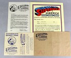 1948 Superman Columbia Serial Movie Theater Lobby Card 1940 Membership Pkt Sign