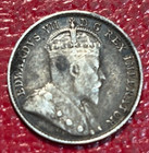 Very Fine Vf 1903 Canada Silver 5 Cents Coins-apr122