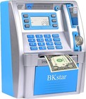 Talking Atm Piggy Bank For Kids With Onekey Shutdown And Power-off Memory