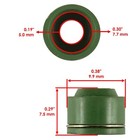 Valve Stem Seal For Suzuki Gsxr600 1997-2009   09289-04002