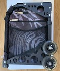 Zuca Blue Tiger Rolling Sport Bag  Frame   Insert Bag