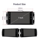 For 2008-2014 Dodge Challenger Apple Carplay Radio Android 13 Gps Navi Wifi Ahd