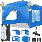 10 x10  Party Tent Wedding Gazebo Car Shelter Canopy With Sidewalls Heavy Duty 