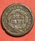 1848 Braided Hair Large Cent Vf Condition Nice Vintage Coin For Collection  m30