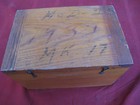 Honeywell Us Navy B u  Ord Naval Telescope Mark 77 W crosshairs   Wooden Case