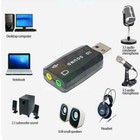 Stereo Headset 5 1 Usb To 3 5mm Headphone Jack 3d Mic Adapter Sound Nice