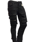 Men   s Bleeker Bleeker Straight Fit Jeans Jet Black Denim  typhoon  Skinny D610