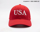 Flexfit Hat Usa 45 47 Cap Patriotic American Flag Mens Fitted Cap Embroidered