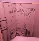 The Rolling Stones Hardback Book 1983 With Newspaper Clippings 1984 1985 1986