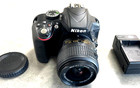 Nikon D3300 24 2mp Digital Slr Camera - Black W  18-55mm Lens