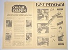 Charlie Chaplin Burlesque On Carmen - Rare C1948 Reissue Movie Pressbook Bizet