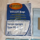 Envirocare Vacuum Cleaners Bag For Sharp Upright  Type Pu-2  5 Pack   844