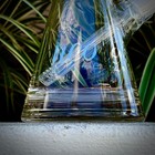 16  Crazy Thick Bong Quad Section Color Hookah Water Pipe Glass Tobacco Beaker