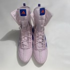 Men Adidas Box Hog 4 Boxing Shoes Pink Blue Sneakers Ih2733 Size 10