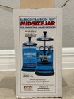 Barbicide Plus Midsize Glass Jar W  Self-draining Basket   Non-slip Base 21 Floz