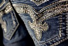  180 Buckle Rock Revival Jeans  betty  Swarovski Rhinestones Easy Boot 29 X 35
