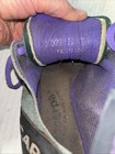 Scarpa Women   s Lace Up Rock Climbing Shoes Size 39 Green Suede Purple Laces