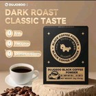 Dujosoo Black Coffee Powder Premium Instant Arabica Rich Aroma 10 Sachets