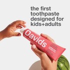 Davids Fluoride Free Kids   Adults Toothpaste  Teeth Whitening  Antiplaque  Sls