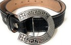 Stainless Steel Horse Shoe Western Belt Buckle  Hebilla Charra Herradura Vaquera