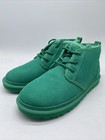 Ugg Womens Neumel High 1094269 Green Suede Round Toe Ankle Snow Boots Size 9