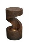 14  H Resin Waterfall Fountain W led Home Garden Tabletop Decor Indoor outdoor