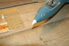Yonezawa    X   Xm-12 Space Rocket Japan   3d Printed White Nose Cone     Vst