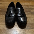 Vintage Black Nunn Busch Preppy Tassel Loafers Dress Shoes Mens 10 1 2
