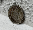 1895 Puerto Rico 20 Centavos Alfonso Xiii
