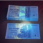     authentic  Zimbabwe 100 Trillion Dollars 2008 Aa Series P91 Unc Uv Passed Coa