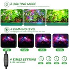 Seed Starter Trays With Grow Lights And Heat Mat  72 Cells 6pcs  Green