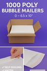 4000  0 6 5x10 Poly Bubble Mailers Padded Envelopes Self Seal Shipping Bags Bulk