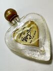 Vintage Mini White Shoulders Cologne By Evyan Heart Shape Bottle  Empty
