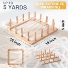 Leinuosen 5 Yard Wood Warping Board Foiling Board Weaving Loom Tools   Access   