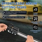 Sopoger Archery Arrow Saw Electric Carbon Cutter Mini Black 