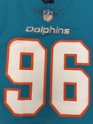 Miami Dolphins Game Worn Issued Nfl Jersey W coa Nike Size Mens 44 Charlton  96