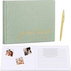 Wedding Guest Book W  Pen 100 Pages Blank Lined Memories Signing Keepsake New