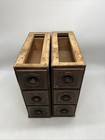 Antique Country Home Wood Sewing Cabinet Kitchen Storage Draw Stand Side Table 
