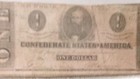 Confederate States America 1 Dollar Note Currency 1863 Paper Money 5 Rarity